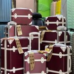 UNIWALKER Vintage Luggage Boxes Set of 7 with TSA Lock2