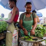 Vegetable sellers 2 scaled Nigerian Women doing Business in the Market